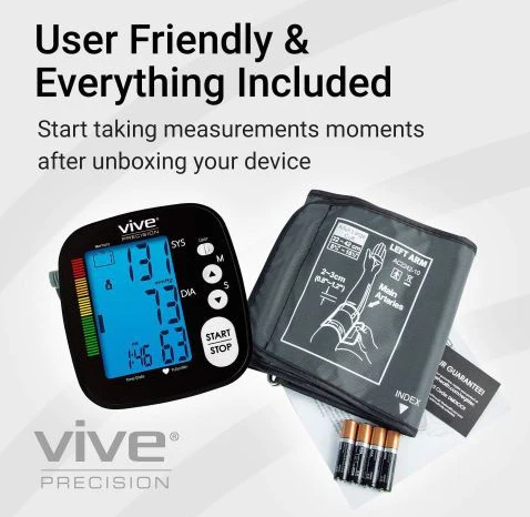 Vive Precision Blood Pressure Monitor and Cuff - Image 3