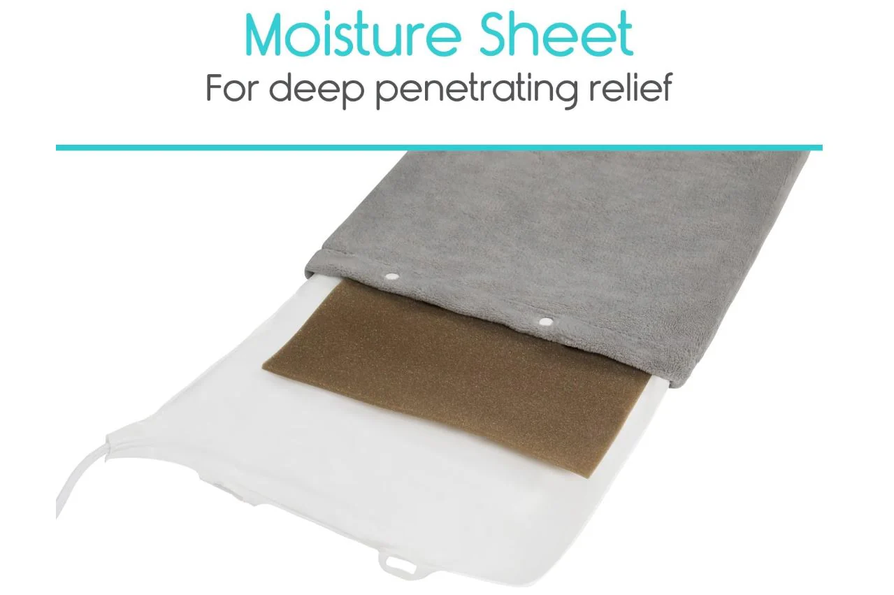 Vive Moist Heating Pad - Electric Heated Warming Hot Wrap - Image 3