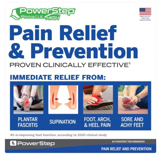 PowerStep® Pinnacle High Insoles - Image 5