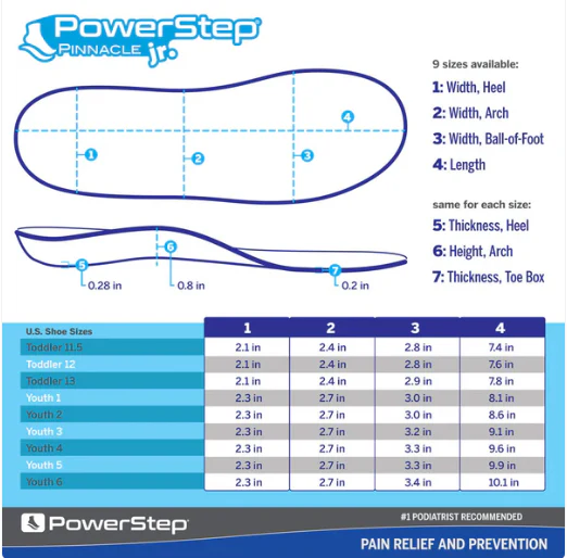 PowerStep® Pinnacle Junior Insoles - Image 5
